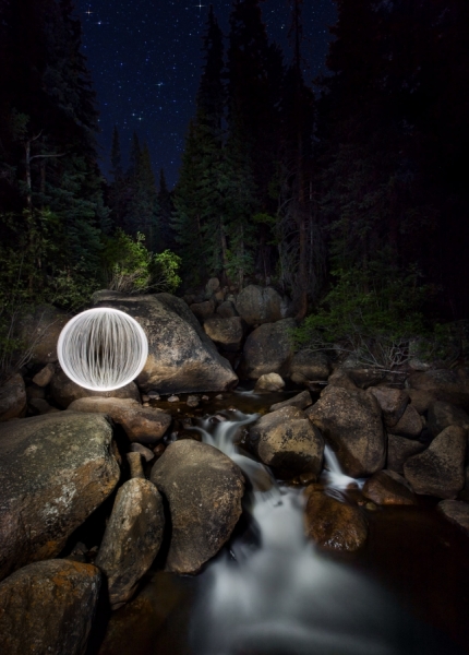 Photograph Richard Steinberger Orb And Creek on One Eyeland
